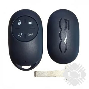 Guscio a conchiglia per chiave remota per auto per Fiat 500e Fiat 500 elettrica